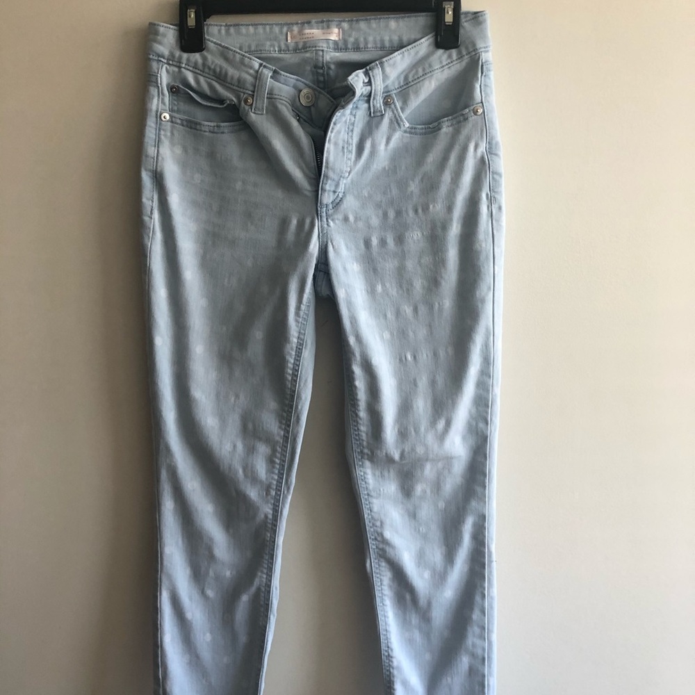 Lauren Conrad Polka Dot Jeans